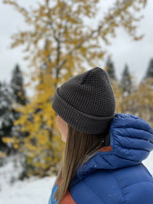 Furnace Waffle Beanie Steel