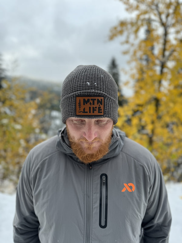 Furnace Waffle Beanie Steel